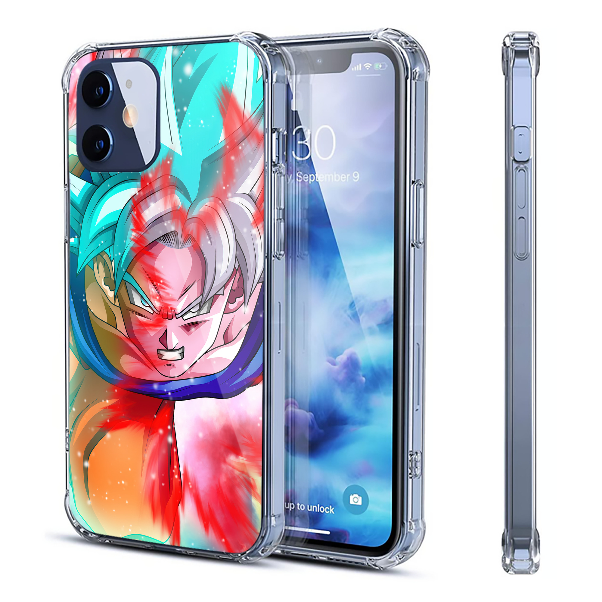 （画像用） ドラゴンボール DRAGON BALL 【iPhone 12シリーズ対応】透明スマホケース（クリアソフトケース）